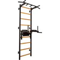 BenchK Sprossenwand Fitness-System "722", 722B, Schwarz