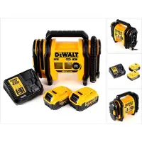 DeWalt DCC 018 N Akku Luftkompressor 18V 11bar KFZ + 2x Akku 4,0Ah + Ladegerät