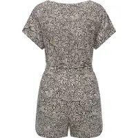 Ragwear Jumpsuit "Salwin" Kurzer Overall mit Taillen-Bindeband