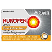 Nurofen 200 mg Ibuprofen Schmelztabletten Lemon
