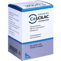MIBE GmbH Arzneimittel Calcilac Kautabletten 50 St