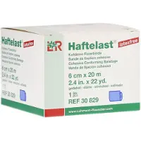 Haftelast Fixierb.kohäs.latexfrei 6 cmx20 m blau 1 St Binden