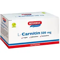 MEGAMAX Figur & Balance L-Carnitin 500 mg Kapseln, 120 St. Kapseln