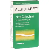 Alsitan GmbH Alsidiabet Zimt-catechine F.diab.typ II 30 St