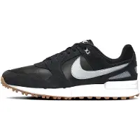 Nike Air Pegasus '89 G Unisex Shoe Black/White/Gum Medium Brown/Wolf Grey 47,5 Herren Golfschuhe