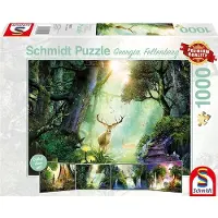 Schmidt Spiele Rehe im Wald, 1000 Stück(e), Landschaft