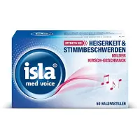 Engelhard Arzneimittel GmbH & Co.KG isla med voice milde Kirsche Halspastillen, 50 St. Pastillen