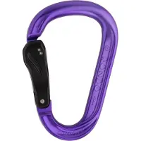 Austrialpin HMS Rondo Slide-Autolock Karabiner lila