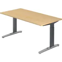 Hjh OFFICE PRO XTRA XB 16 GC - Ahorn 160 x 80 höhenverstellbar