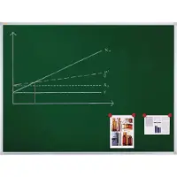 Franken Kreidetafel X-tra! Line, 900 x 600 mm, dunkelgrün