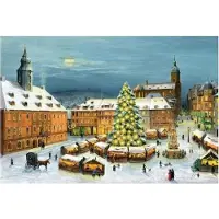 Olewinski & Tochter Adventskalender Annaberg-Buchholz mit St. Annen-Kirche-Motiv