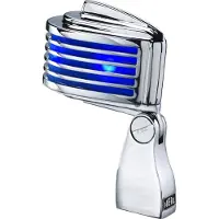 Heil sound The Fin Chrome Body Blue LED Retro-Mikrofon