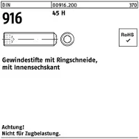 Reyher Gewindestift DIN 916 Ringschn./Innen-6-Kant M 16 x 70 45 H