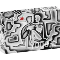 Enjoy Puzzle Puzzle Adam und Eva 1000 Teile