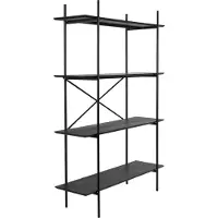 Housecraft living Shelf Cabinet Marcio Black