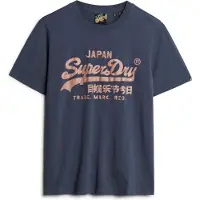 Superdry Metallic Vl Relaxed Kurzarm-t-shirt