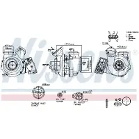 Nissens Lader, Aufladung [Hersteller-Nr. 93503] für BMW