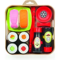 Ecoiffier Play Food Sushi Spielset, 14-teilig.