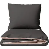 TRAUMSCHLAF Bettwäsche Lunara grau 240x220 cm + 2x 80+80 cm