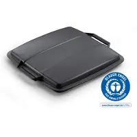 Durable Deckel für DURABIN ECO 90L quadratisch, 1800506221 schwarz