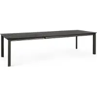 Bizzotto Konnor Ausziehtisch 200(300)x110cm Edelstahl