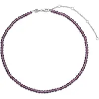Ti sento Collier mit purplefarbene Steine 3916PU/42