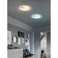 FISCHER&HONSEL GMBH Honsel T-Eric LED Smarte Deckenlampe 18,3W Tunable white steuerbar dimmbar weiss + Fernbedi