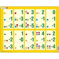 Larsen Puzzle Addieren bis zu fünf 10 Teile