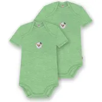 Normani 2er Set Baby Merino Body Kurzarm „Tauranga" - 9289
