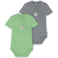 Normani 2er Set Baby Merino Kurzarmbody „Tihoi" - 9321