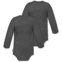Normani 2er Pack Baby Merino Body Langarm „Auckland" - 9369