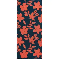 Dyckhoff Strandtuch "Flowers", bunt, B:80cm L:180cm, Zwirnfrottee, Obermaterial: 100% Baumwolle, Handtücher, Strandtuch, 100% Baumwolle