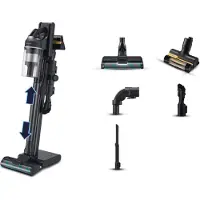 Samsung VS20C955CTK, 2-in-1-Stabstaubsauger, Beutellos, Schwarz, Rechteckig, Trocken, Multizyklonisch
