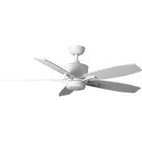 Fantasia Deckenventilator Prima Weiss 132 cm mit LED Beleuchtung