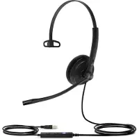 Yealink UH34 Lite, Kabelgebunden, Büro/Callcenter, 20 - 20000 Hz, 82,5 g, Kopfhörer, Schwarz
