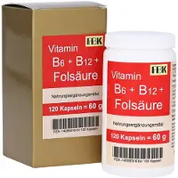 FBK-Pharma GmbH Vitamin B6+b12+folsäure Kapseln 120 St