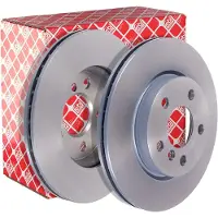 FEBI BILSTEIN Bremsscheibe 104102 vorne, belüftet, hochkarbonisiert, 1 Stück