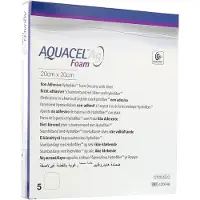 ConvaTec Aquacel Ag Foam nicht adhäsiv 20x20 cm V 5 St