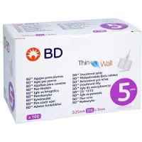 Docpharm GmbH BD THIN Wall Pen-Nadeln 0,25 31 Gx5 mm 100 St