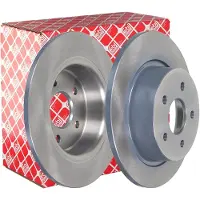 FEBI BILSTEIN Bremsscheibe 43887 hinten, voll, 1 Stück