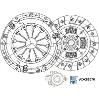 Blue Print Kupplungssatz Kupplung für FIAT Sedici (FY) ADK83076