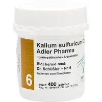 Adler Pharma Biochemie Adler 6 Kalium sulfuricum D 6 400 St
