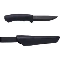 Morakniv Bushcraft Black - Carbon Steel - Black 12490