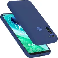 Cadorabo Hülle für Motorola MOTO G8 TPU im Liquid Case Design
