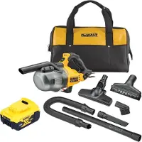 DeWalt DCV 501 LN Akku Stabsauger 18 V 0,7 l Staubklasse L + 1x Akku 5,0 Ah - ohne Ladegerät