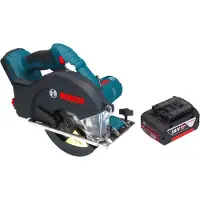 Bosch GKM 18V-50 Professional Akku Metall Handkreissäge 18 V 136 mm Brushless + 1x Akku 5,0 Ah - ohne Ladegerät