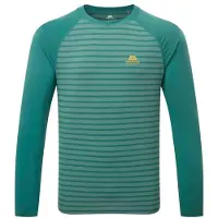 Mountain Equipment Redline LS Mens Tee fern stripe/fern (ME-01828) S