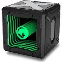 Office Marvo-Lautsprecher BS-010, 5 W, schwarz, tragbar, RGB-Hintergrundbeleuchtung