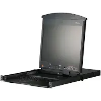 Aten KL1516AN-AXA-AG Tastatur/Video/Maus (KVM)-Switch Rack-Einbau
