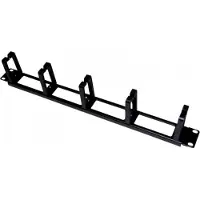 Alantec Organizator kabli 1U 19" z przepustami